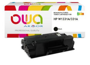 K18896OW Toner laser OWA remanufacturé pour HP 331A. Capacité 5000 pages, sans gestion du niveau. Garanti à vie,