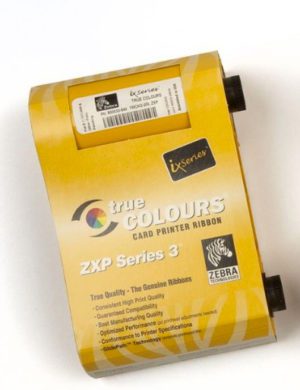 3 800033-340 Cartouche Ruban couleur Zebra originale pour imprimante de badge ZXP3