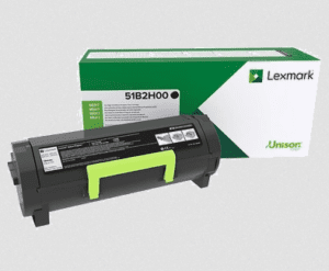 Lexmark 51B2H00 Toner noir original rendement 8500 pages (5%) compatible avec : MX417de, MS417dn, MS517dn, MX517de, MS617dn, MX617de.