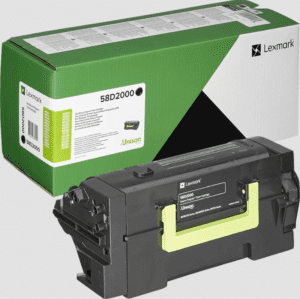Lexmark 58D2000 Toner noir 7500 p. MS821dn, MS821n, MS823dn, MS825dn, MS822de, MS826de, MS823n, MS725dvn, MX822adxe, MX826ade, MX822ade, MX826adxe, MX721ade, MX722adhe, MX721adhe, MX722ade,