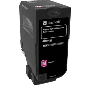 Lexmark 74C2HME Toner magenta original rendement 12.000 pages (5%) compatible avec les imprimantes : CS725de, CS725dte.