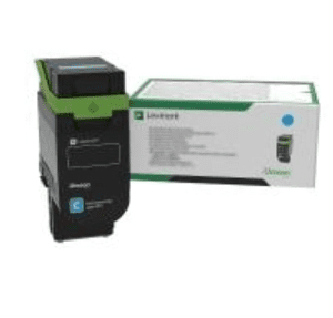 Lexmark 75M20C0 toner cyan original rendement 2000 pages (5%) compatible avec : CX635adwe, CX532adwe, CS632dwe, CS531dw.