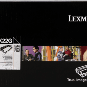 Lexmark E260X22G tambour d'imagerie original, permet d'imprimer jusqu'à 30.000 pages convient pour : X264, X363, X364, X264dn, X363dn, X364dn, X364dw,