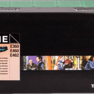 Lexmark E360H11E Toner noir original, rendement 9000 pages (5%) compatible avec les imprimantes : E360d, E360dn, E460dn, E460dw, E462dtn