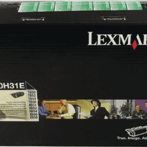 Lexmark T650H31E toner noir original rendement 25000 pages (5%) compatible avec : T650dn, T650dtn, T650n, T652dn, T652dtn, T652n, T654dn, T654dtn, T654n