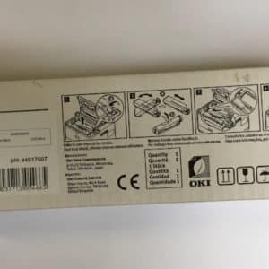 44917607 Toner OKI Original convient pour ES4131, ES4161MFP, ES4191MFP, couleur noir, capacité 12.000 pages à 5%