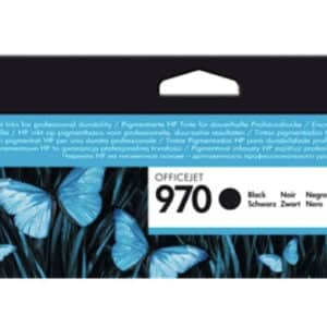 CN621AE cartouche d'encre noire hp 970 originale rendement 3000 pages, convient pour HP OfficeJet Pro X Series.