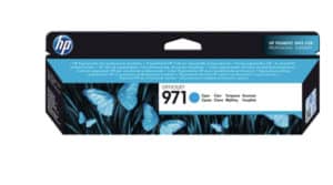 CN622AE cartouche d'encre cyan hp 971 originale rendement 2500 pages, convient pour HP OfficeJet Pro X Series.