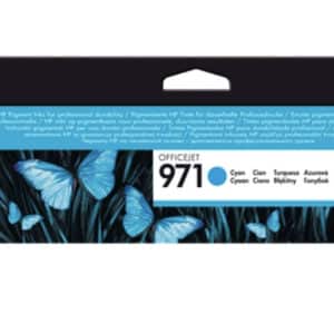 CN622AE cartouche d'encre cyan hp 971 originale rendement 2500 pages, convient pour HP OfficeJet Pro X Series.