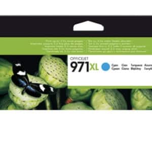 CN626AE cartouche d'encre cyan hp 970xl originale rendement 6600 pages, convient pour HP OfficeJet Pro X Series.