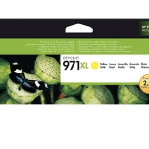CN628AE cartouche d'encre jaune hp 970xl originale rendement 6600 pages, convient pour HP OfficeJet Pro X Series.