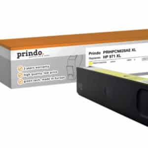 CN628AE compatible cartouche d'encre jaune équivalente à hp 971 xl rendement 6600 pages, convient pour HP OfficeJet Pro X Series.