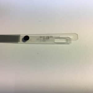 QC3-3935 encodeur linéaire à insérer dans le chariot de la tête d'impression pour le positionnement de celle-ci. Canon PIXMA MP230, MP240, MP260