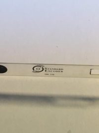 CRV 116 encodeur linéaire à insérer dans le chariot de la tête d'impression pour le positionnement de celle-ci.