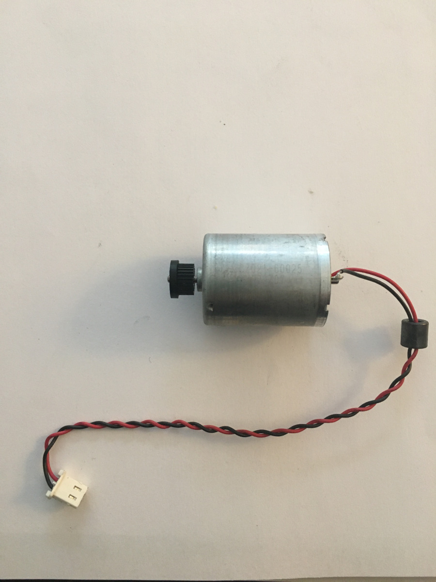 Moteur CZ021-60025 HP poids 47g 12V 6200rpm HP Pro 8720, 9020, 7740, Deskjet 2520, 2120, 2135, 2138, 1510, 1515, 2515, 2520,